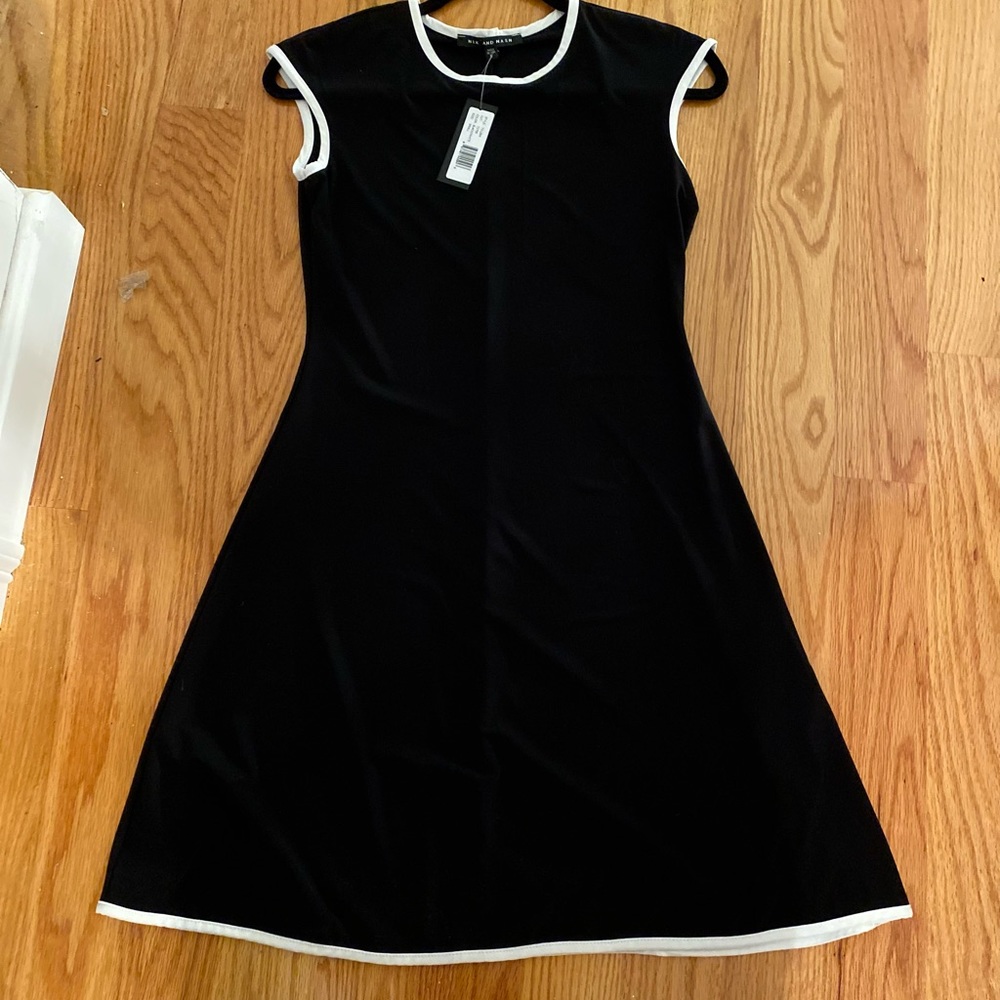 Nick and Nash • Black & White Dress